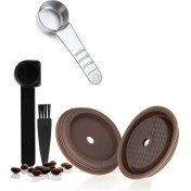 Resim Galaxxy Vertuoline Kahve Kapsülü Için Yeniden Kullanılabilir Kahve Kapsülü Kapağı, Yeniden Doldurulabilir Nespresso Vertuo Kapsülü Için Gıda Sınıfı Silikon Kapak (Yurt Dışından) 