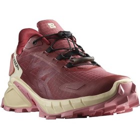 Resim Salomon Supercross 4 Gore-tex Kadın Patika Koşu Ayakkabısı Kiremi Kiremit 