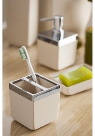 Resim Primanova Toskana 5 Parça Banyo Seti Bej M-Sas01-09 Bej 