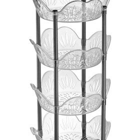 Resim Özbience Çok Katlı Sebzelik, Pratik ve Şık Mutfak Düzeni Için Ideal 