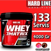 Resim Hardline Protein Whey 3 Matrix 4000 Gr Whey Protein Tozu 133 Servis 