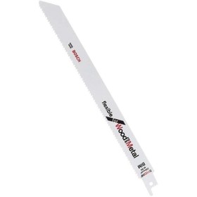 Resim Bosch S 1122 Hf Metal-ahşap Için Esnek Tilki Kuyruğu Testere Ucu (1 Adet) 