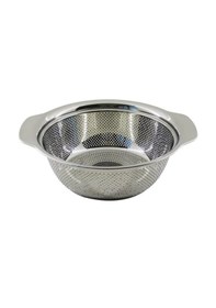 Resim 304 Paslanmaz Çelik Alman Tip Kevgir Profesyonel Süzgeç 27 Cm Açık Gri 