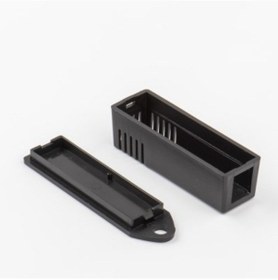 Resim Elektronik Proje Kutusu (Ölçüleri: 72X19X20Mm) - Siyah - Sensör K N11.2249 