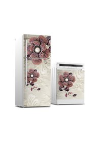 Resim Buzdolabı Ve Bulaşık Makinası Beyaz Eşya Sticker Kaplama Elmas Çi 