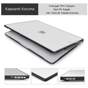 Resim Apple Uyumlu MacBook Pro 16.2 İnç M1-m2-m3, Tpu Outdoor A2485 A2780 A2991 İle 001 