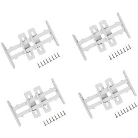 Resim 4 Adet Bebek Çocuk Koruma Kilidi - Dolap Çekmece Kilidi Sürgülü 