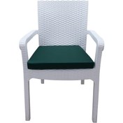 Resim Mirzade 4 Adet Hera Siesta Minder Su Geçirmez Kumaş-koyu Yeşil - 40 40 