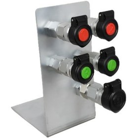 Resim Hidrolik Düz Alınlı Otomatik Rekorlar (ISO-16028) Yaylı Kapaklı - Perde Geçişli - 