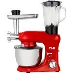 Resim YUI M200 MULTI-FONKSIYONEL STAND MIKSER KIRMIZI 