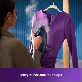 Resim Philips Azur Güncel Serisi Buharlı Ütü , Luciole Lambader Hediye 