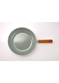 Resim Neoflam Fika Alüminyum Döküm Wok Tava Gri 26 x 7 CM 