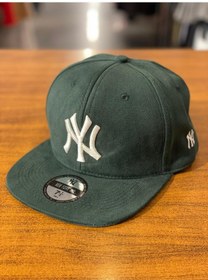 Resim Ny New York Yankees Nakış Hip Hop Snapback Rapper Basket Şapka Yeşil 