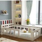 Resim Herseycik Ninnimo Montessori Mdf Karyola U11 - Y 1040 Beyaz 