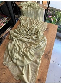 Resim Aminenesil Modakaşmir Açık Yeşil Bambu Şal Mint 