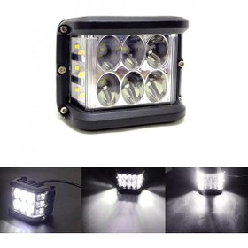 Resim 3EGROUP Off Road Led Projektor Calisma Sis Lambasi Beyaz 3 Modlu Beyaz Flashli 12 Ledli Onp0524 