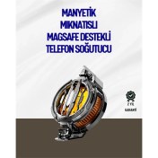 Resim Mıknatıslı ve Aparatlı Montajlı Soğutucu Fan | Her Cihaza Uyumlu | LED Göstergeli 