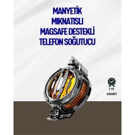 Resim Mıknatıslı ve Aparatlı Montajlı Soğutucu Fan | Her Cihaza Uyumlu | LED Göstergeli 