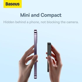 Resim Baseus MgSafe Mini Overseas Edition Siyah 10000 mAh Hızlı Şarj Kablosuz Powerbank - Outlet 