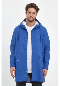 Resim T Rain Pu Raincoat L Beden Mavi Erkek Yağmurluk Çok Renkli 