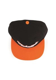 Resim Mishimoto Snapback Düz Şapka Siyah - Turuncu 