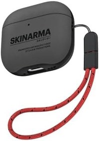 Resim Airpods 4 İle Uyumlu Kılıf SkinArma PU Deri Tasarımlı Spunk Kulaklık Kılıfı Koyu Yeşil 