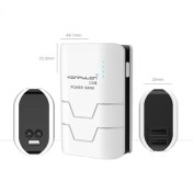 Resim Konfulon Capsule Mini 5000 Mah Power Bank Taşınabilir Şarj Cihazı 