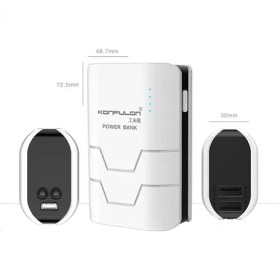 Resim Konfulon Capsule Mini 5000 Mah Power Bank Taşınabilir Şarj Cihazı 