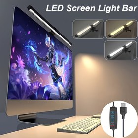 Resim 1'li Paket AMILL LED Monitör Aydınlatma Çubuğu, USB Güç Kaynağı ile RGB Etkisi (Beyaz/Sarı/Mavi Tonlar), Parlaklık Ayarlı, Kompakt Masa Lambası - Oyun, Yayın, Ofis, Ev için, PC, MacBook, Tablet, Akıllı Telefon Uyumlu, Minimalist Aydınlatma, Sağlam Yapım, Uzaktan Çalışanlar, Oyun Kurulumu, Şık Işıklandırma, Yüksek Kaliteli Aydınlatma, Ofis Profesyonelleri 