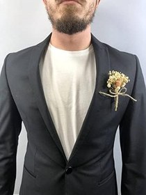 Resim Pudra Otlu Damat Yaka Çiçeği 10 Adet 