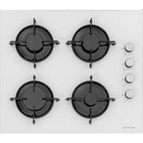 Resim Silverline BO6502W02 - CS5349W01 - 3457 Soho Beyaz Cam Ankastre Set 