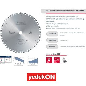 Resim Freud Demir Testere 355*72 Lu6a1500 