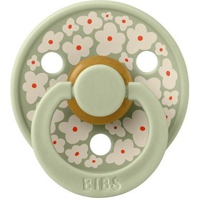 Resim Bibs Studio Colour Jasmine Field Kauçuk Emzik / Sage 0-6 Ay Karışık Çok Renkli 