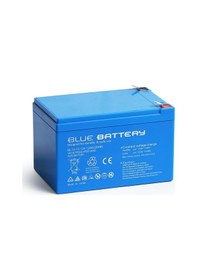 Resim Blue Battery 12 Volt 12 Amper Bakımsız Kuru Akü Ups Aküsü 