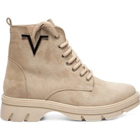 Resim Celira Gls Bej İçi Kürklü Süet Kadın Bot & Bootie Bej 