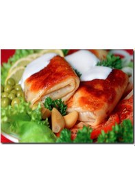 Resim Lezzet Tabağı Temalı Kanvas Tablo Ym-1005 