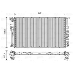 Resim Valeo X Radyatör Bmw 1 3 Serisi F20 F21 F22 F23 F31 F34 F32 F33 F36 F80 F82 Benzinli 2011val-735455 171171 