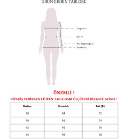 Resim Beli Lastikli Pliseli Kalem Etek İndigo 
