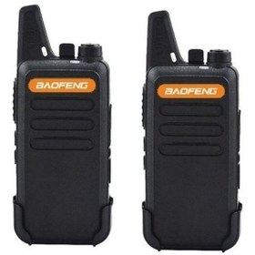 Resim BAOFENG 2'li Pmr 446 TÜRKÇE KONUŞAN El Telsizi Wln Kulaklık Hediyeli Telsiz Tam Takım 9 Parça Set 