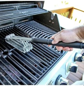 Resim Barbekü Izgara Fırçası Temizleme Aracı, Barbekü Izgarası İçin 