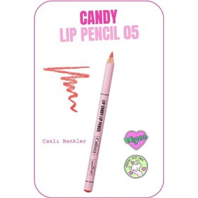 Resim Callista Lip Candy Dudak Kalemi 05 Peaches & Cream - Turuncu 