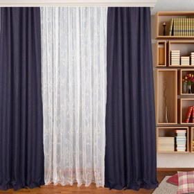 Resim Premier Home Nadia Fon Perde Lacivert 170x270 cm 