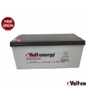 Resim VOLT ENERGY Volt 12 V 225 Amper Jel Akü Deep Cycle Nanocarbon (Üretim Yılı:2023) 