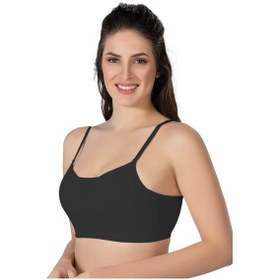 Resim Siyah Mı Emay 1423 Modal Cotton Kaplı Büstiyer Siyah 