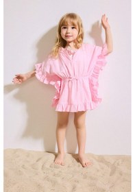 Resim Defacto Müslin Fırfırlı Kaftan Kız Bebek H1818a526hspn253 