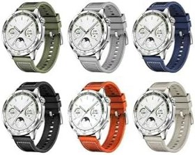 Resim CONSTRAIN Galaxy Watch 46mm İle Uyumlu CNS, KRD, 102 22mm Silikon Kordon, Mavi 