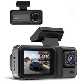 Resim Cloud011 Çift Lensli 32gb Kartlı Araç Kamerası 1080p 720p Gece Görüş Wdr 140 Park Modu 