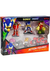 Resim Sonic 6'lı Aksiyon Figür Set Model - Pmı-son6070 