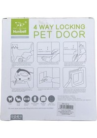Resim Nunbell Kedi Kapısı 22 20 3cm 
