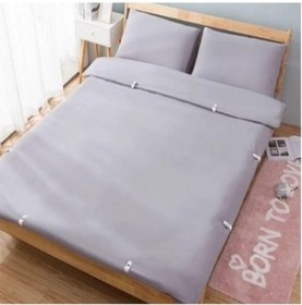 Resim STOREMAX 4 Adet Mandallı Yorgan Battaniye Sabitleme Klipsi Yorganınız Sabit Dursun Aleti Nevresim Tutucu 842 